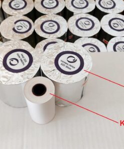 Giấy in bill khổ 80mm đường kính 80mm, thùng 25 cuộn, giao hàng trên toàn quốc