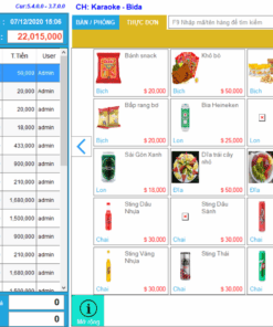 Bộ Cơ bản 01: máy in bill + ngăn kéo đựng tiền + phần mềm gói Cơ bản vĩnh viễn